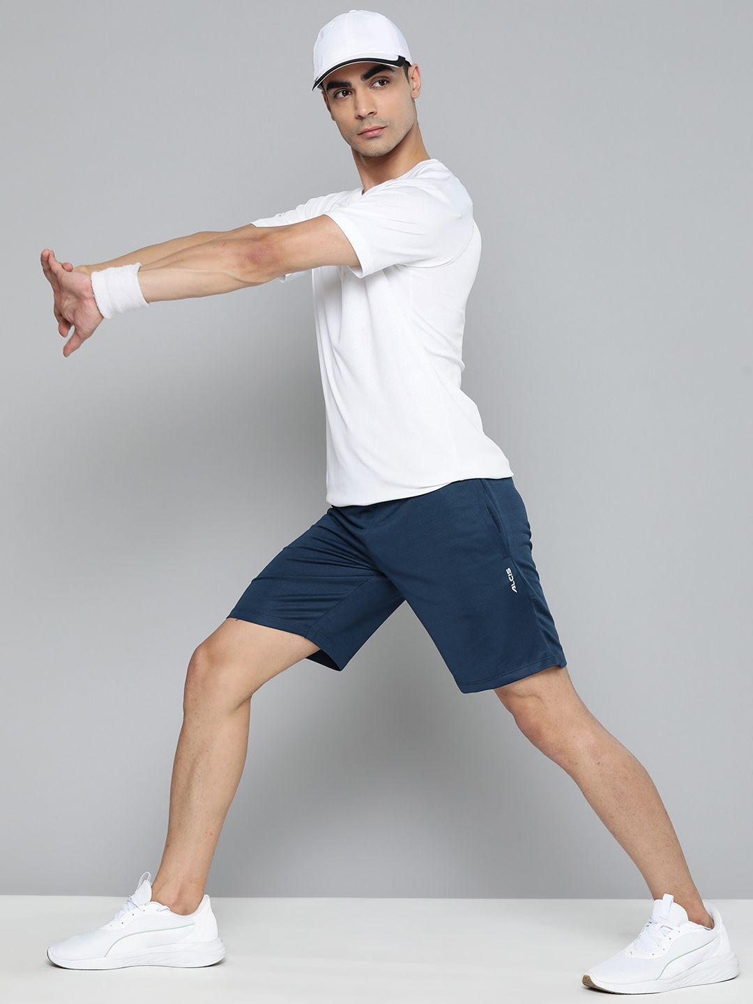 alcis men slim fit training or gym sports shorts
