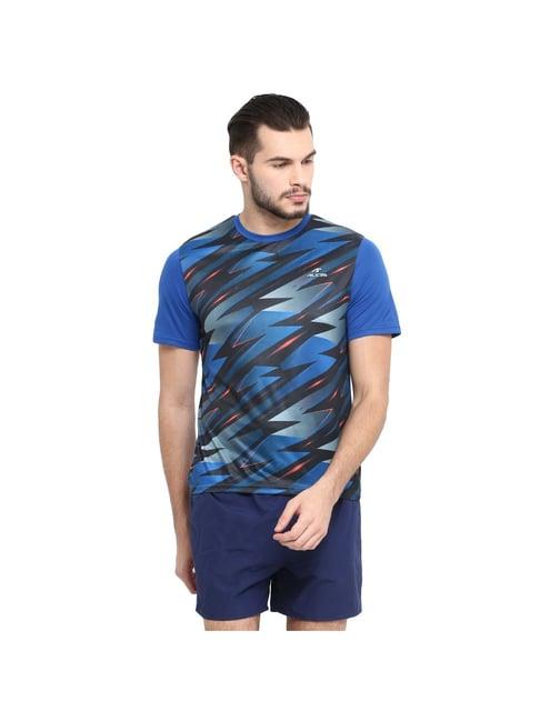 alcis blue printed t-shirt