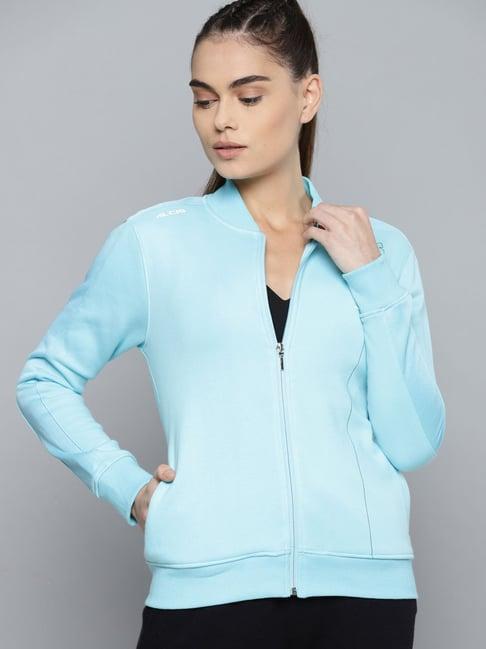alcis blue regular fit jacket