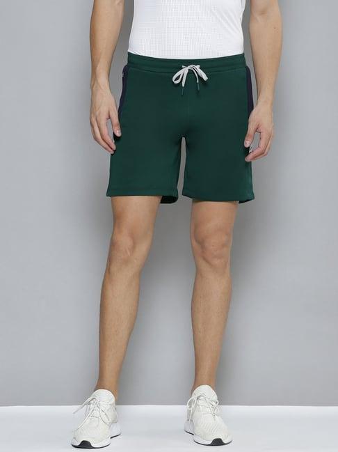 alcis green slim fit shorts