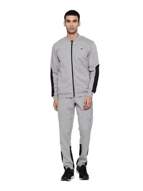 alcis grey melange regular fit tracksuit