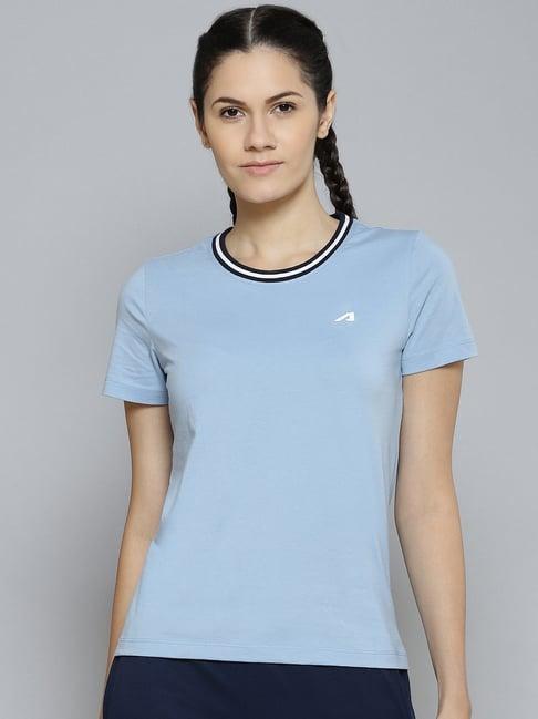alcis light blue round neck t-shirt