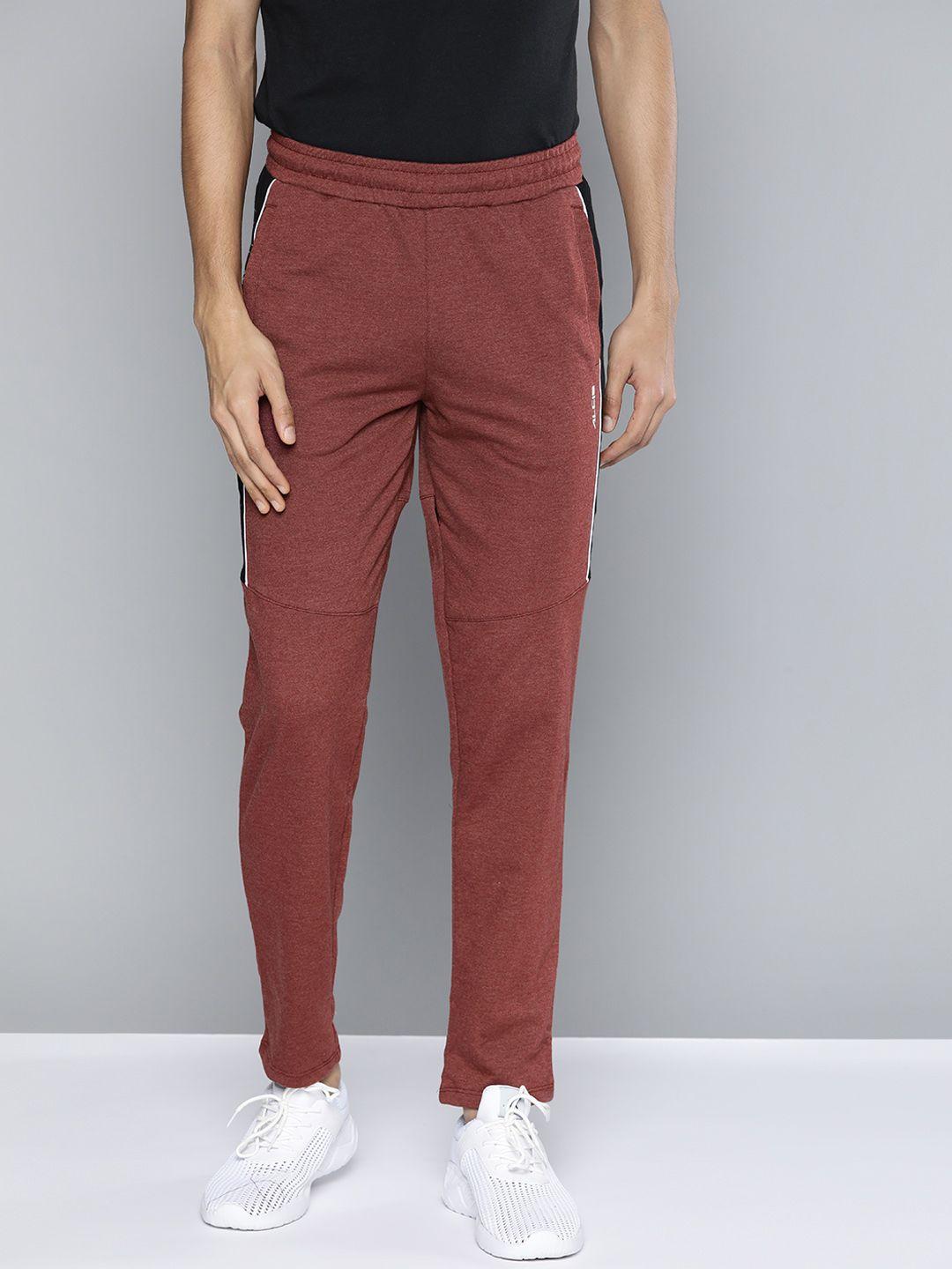 alcis men red track pants