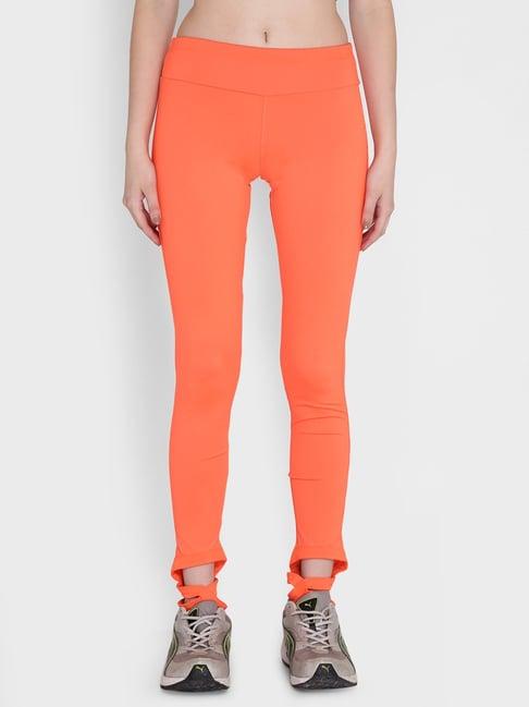 alcis orange slim fit tights