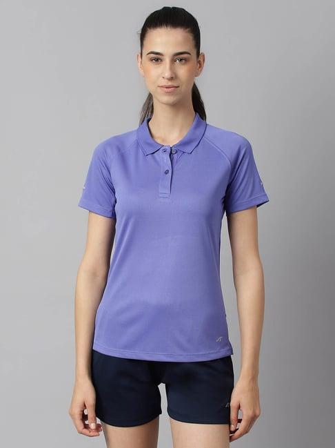 alcis purple polo t-shirt