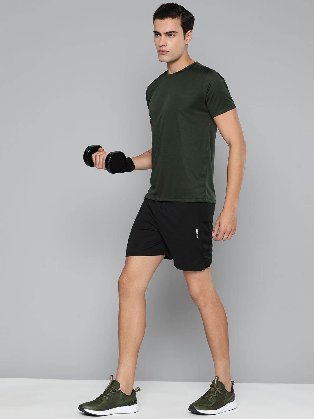 alcis slim fit rapid-dry running sports shorts