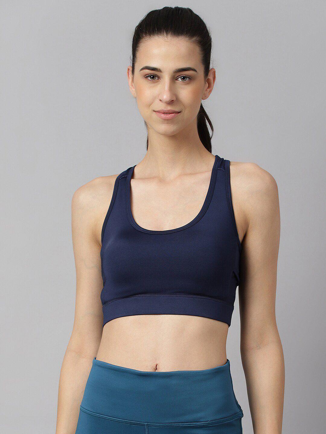 alcis women anti-static slim-fit high impact sports bra