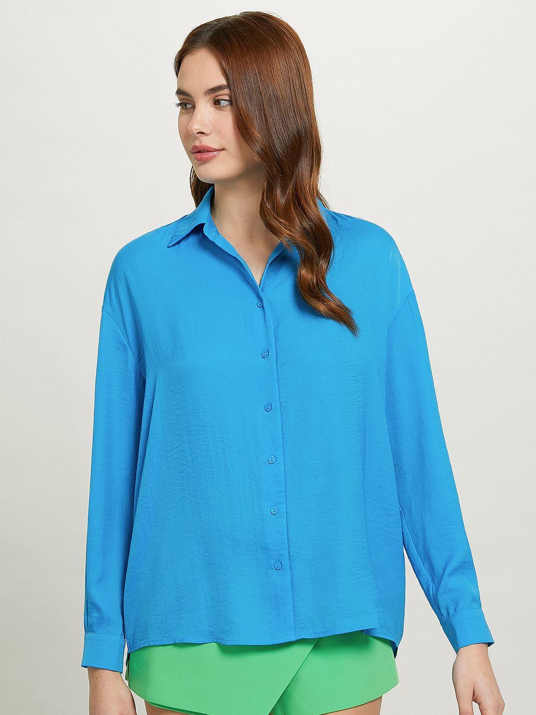 alcott spread collar regular fit shirt