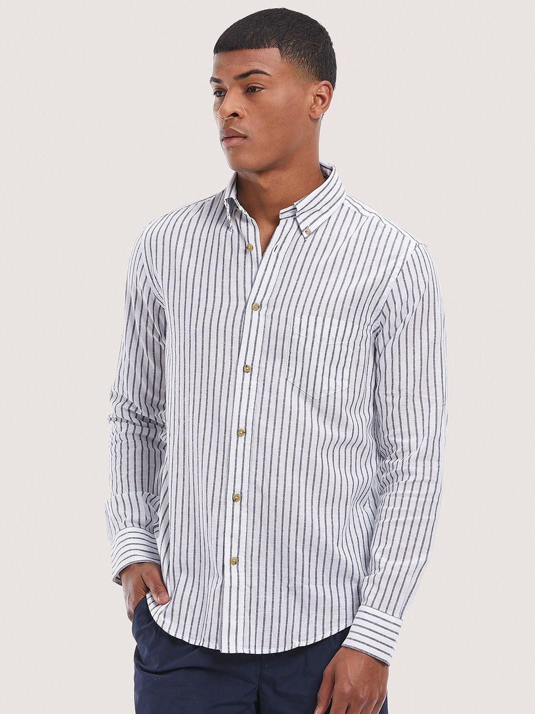 alcott striped casual shirt
