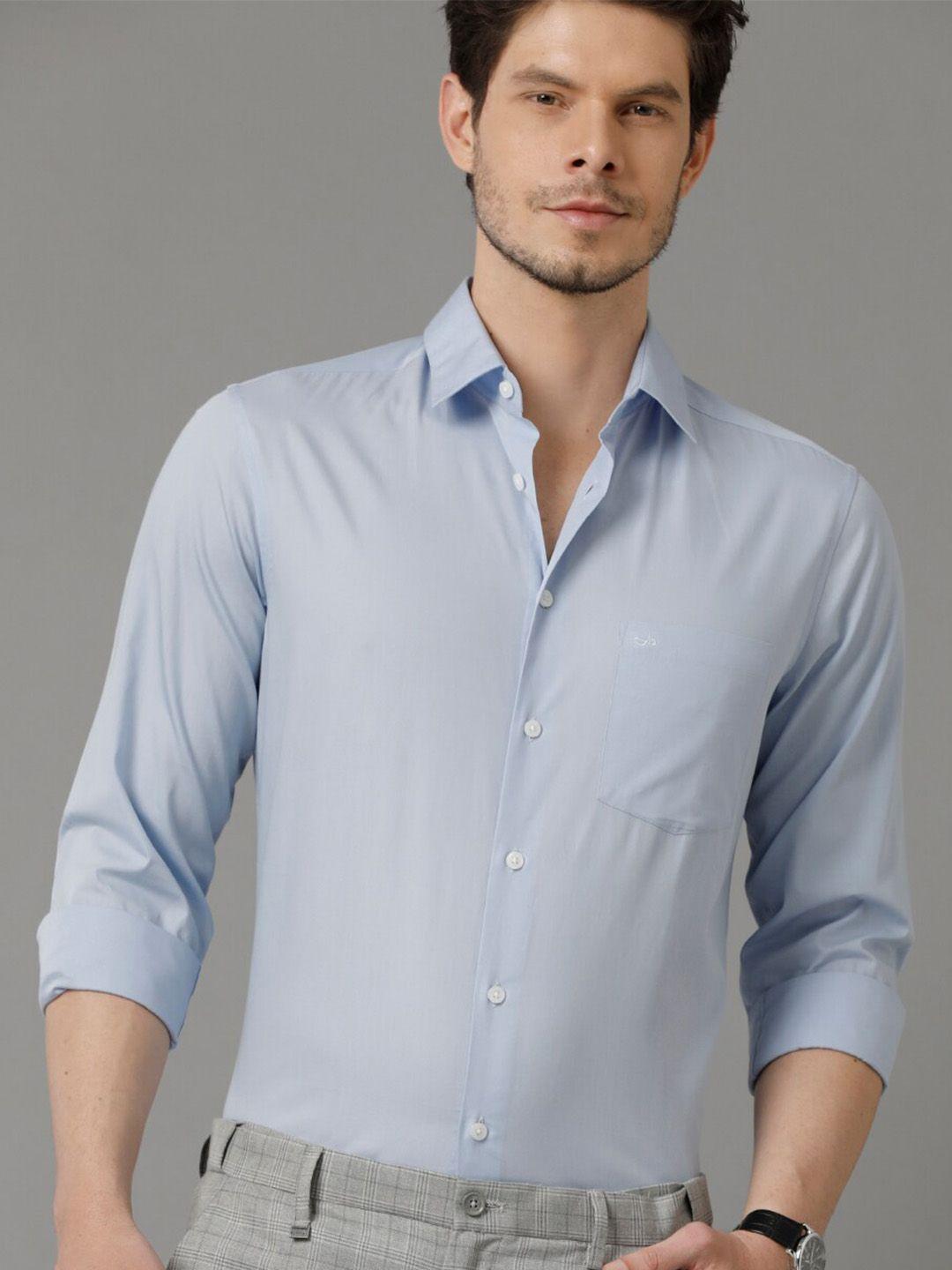 aldeno comfort spread collar regular fit cotton formal shirt