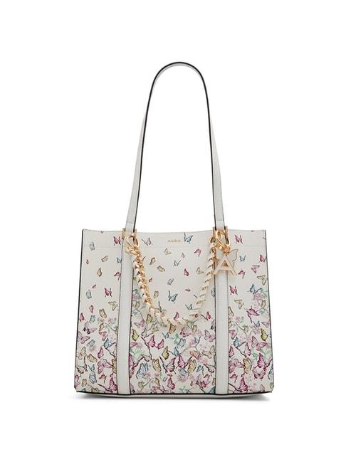aldo ameli multicolor synthetic printed tote handbag