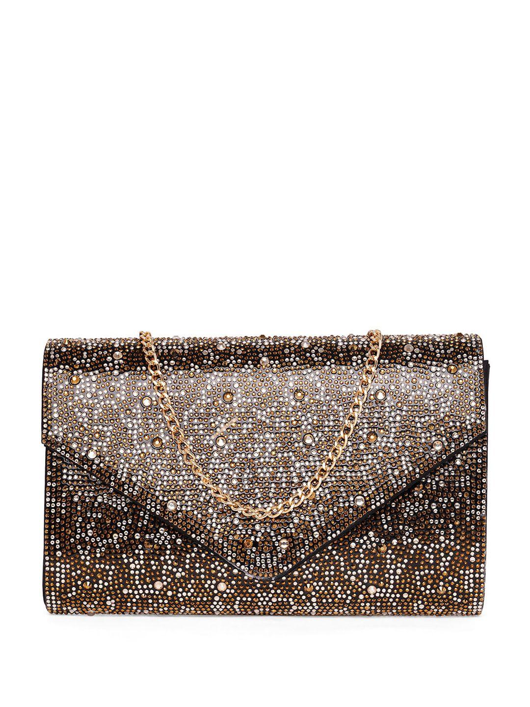 aldo embroidered purse clutch with shoulder strap