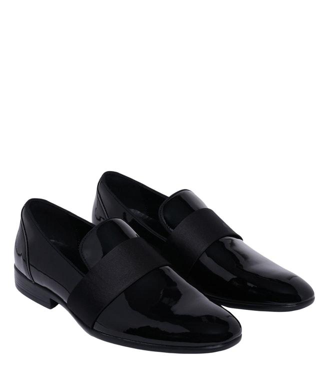 aldo men's asaria004 synthetic black loafers