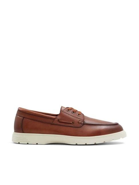 aldo men's brown derby shoes