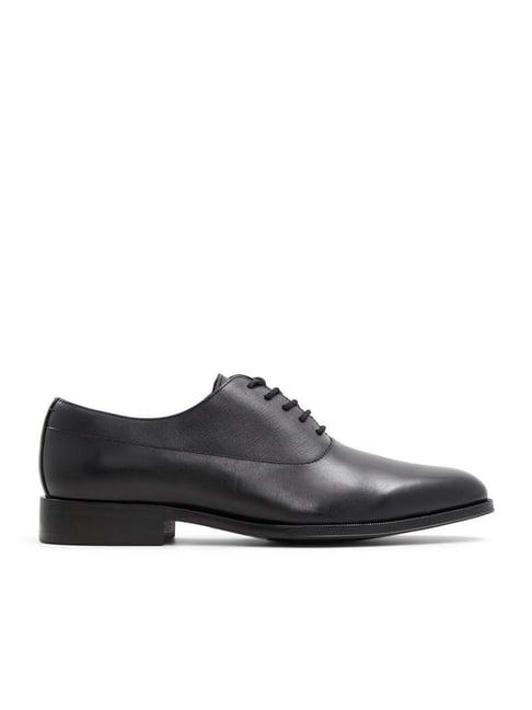 aldo men's debonair black oxford shoes