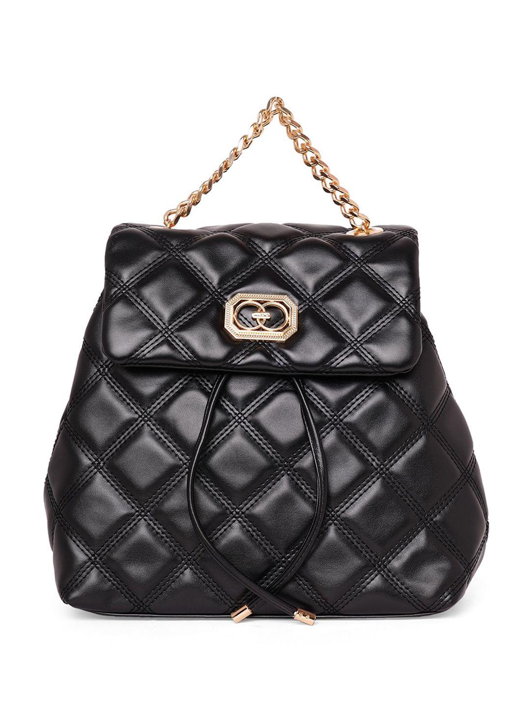 aldo quilted textured laptop backpack
