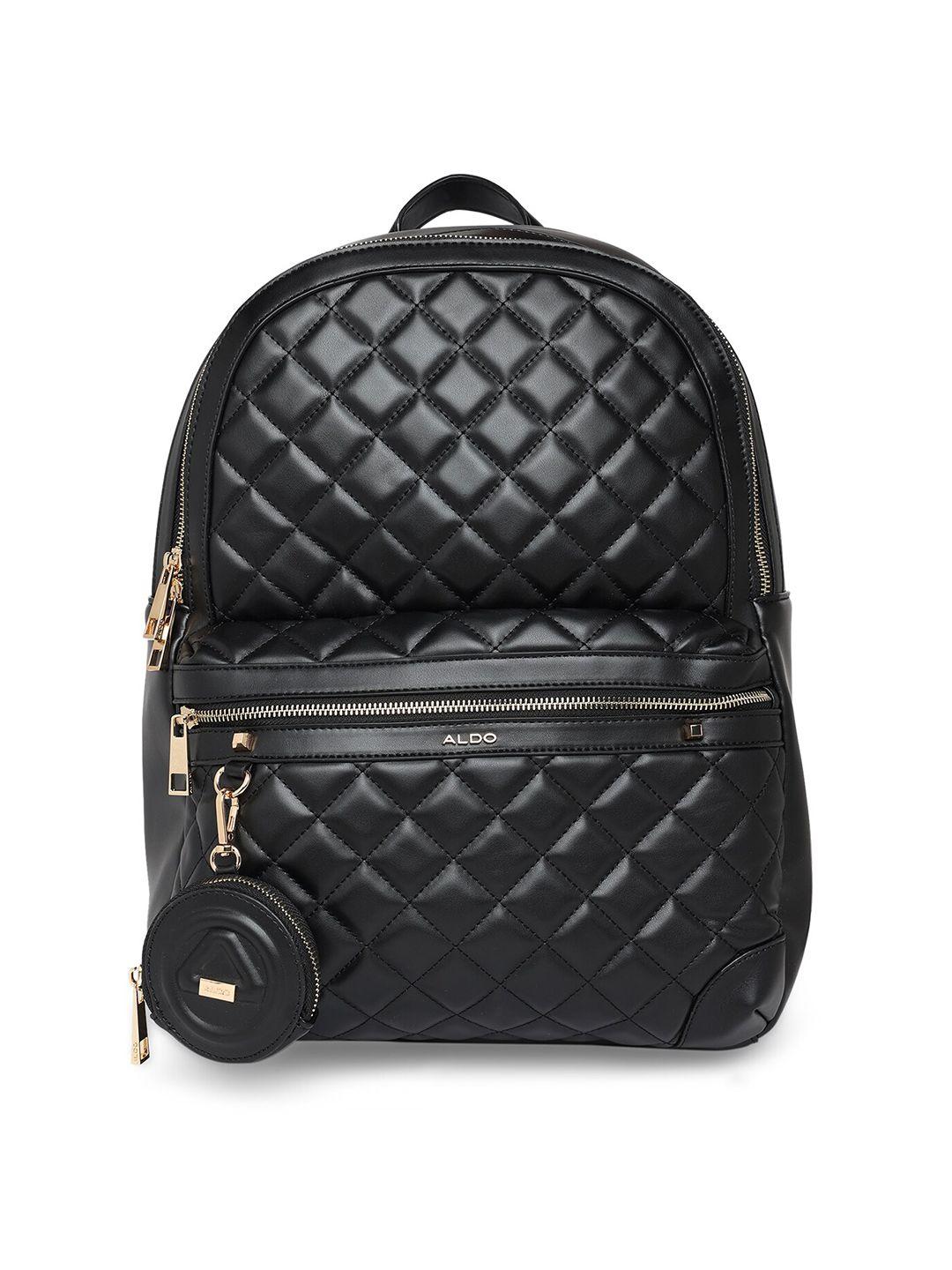 aldo textured medium backpack with quilted