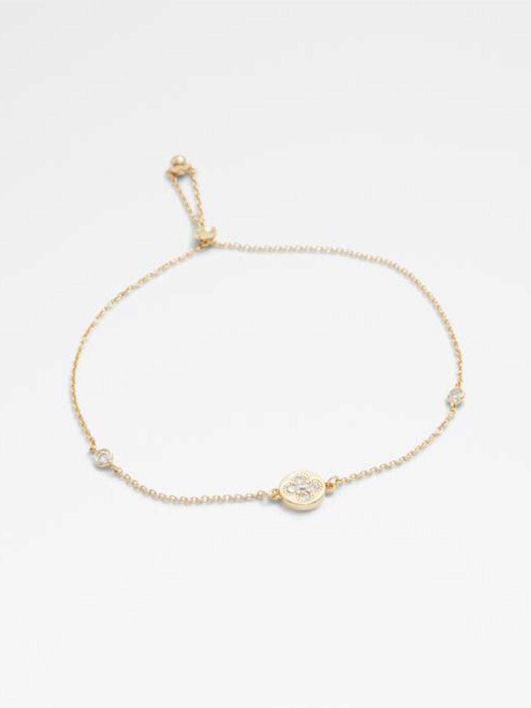 aldo women brass gold-plated bracelet