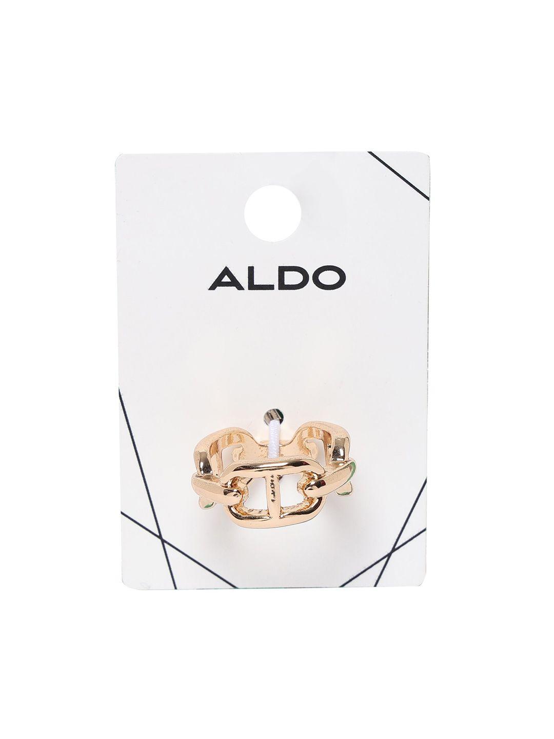 aldo women gold-toned finger ring