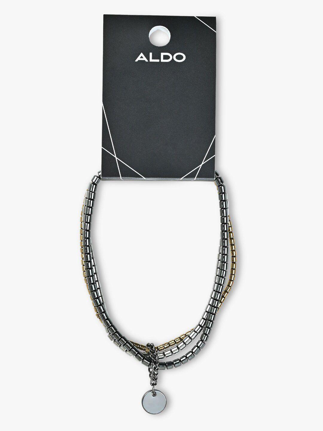 aldo women metal wrapround bracelet