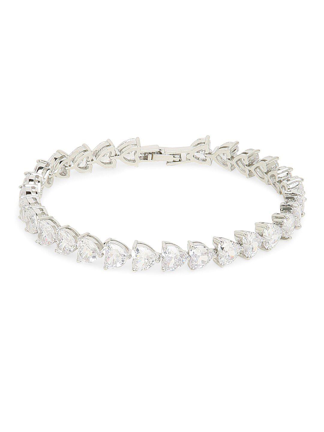 aldo women silver-plated link bracelet