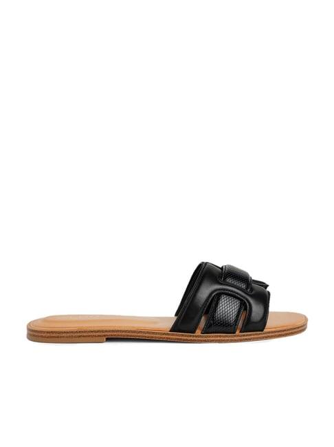 aldo women's black casual sandals