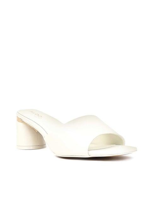 aldo women's white casual sandals