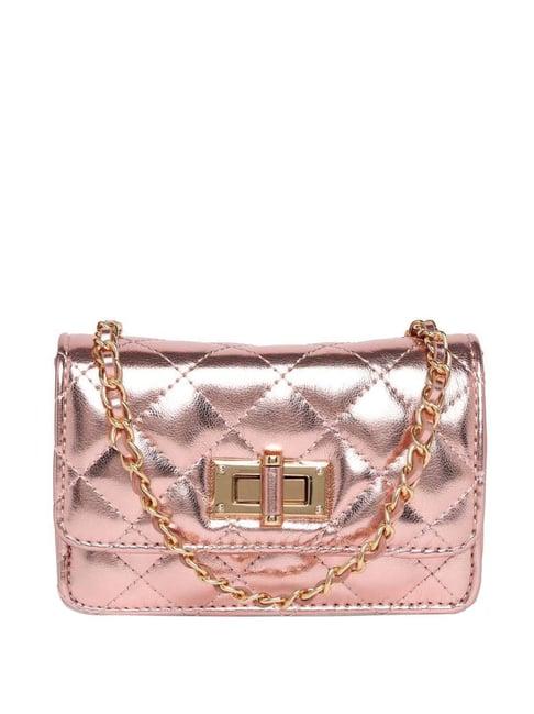 aldo aijaax693 pink quilted small sling handbag