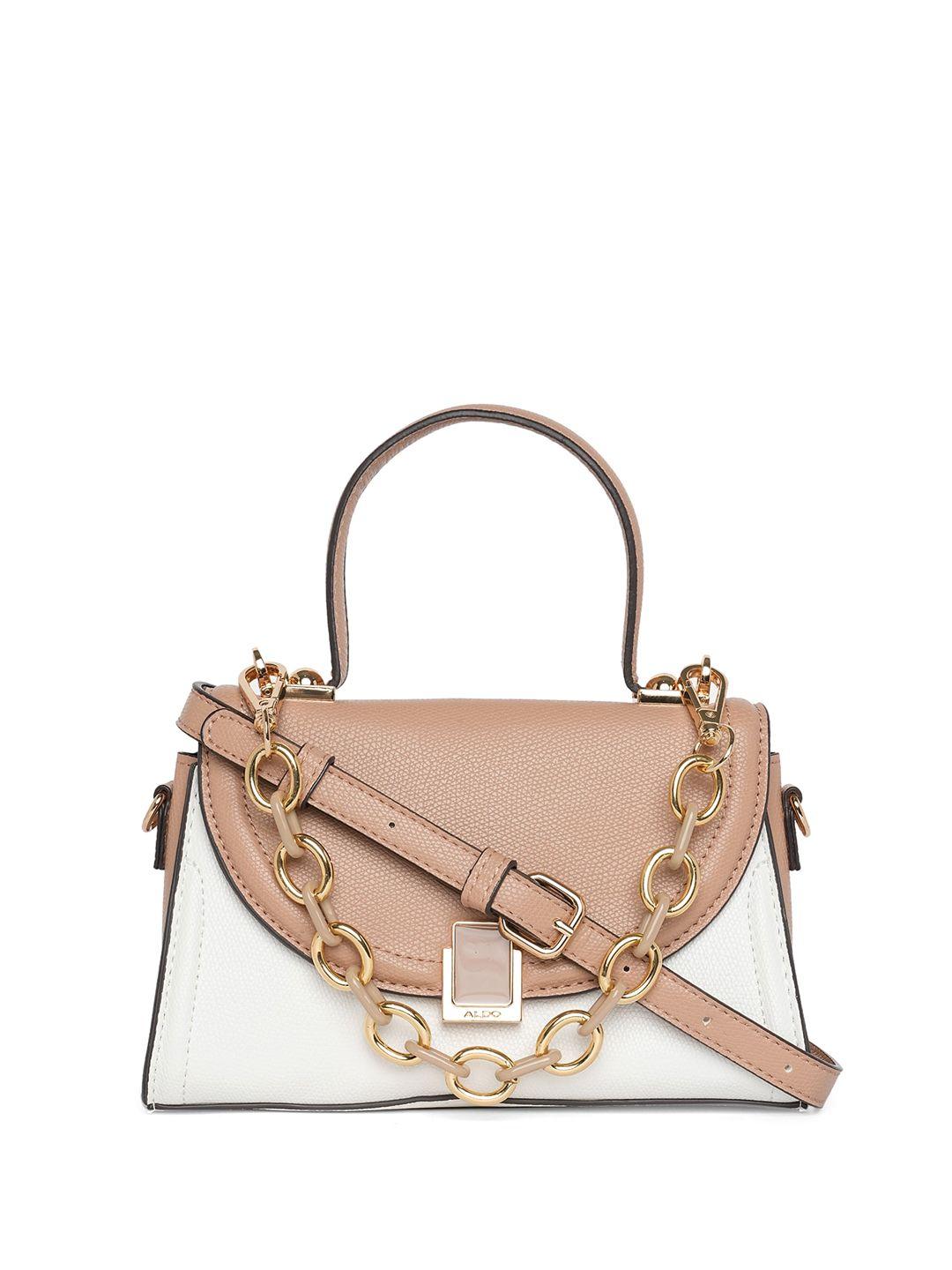 aldo colourblocked swagger satchel