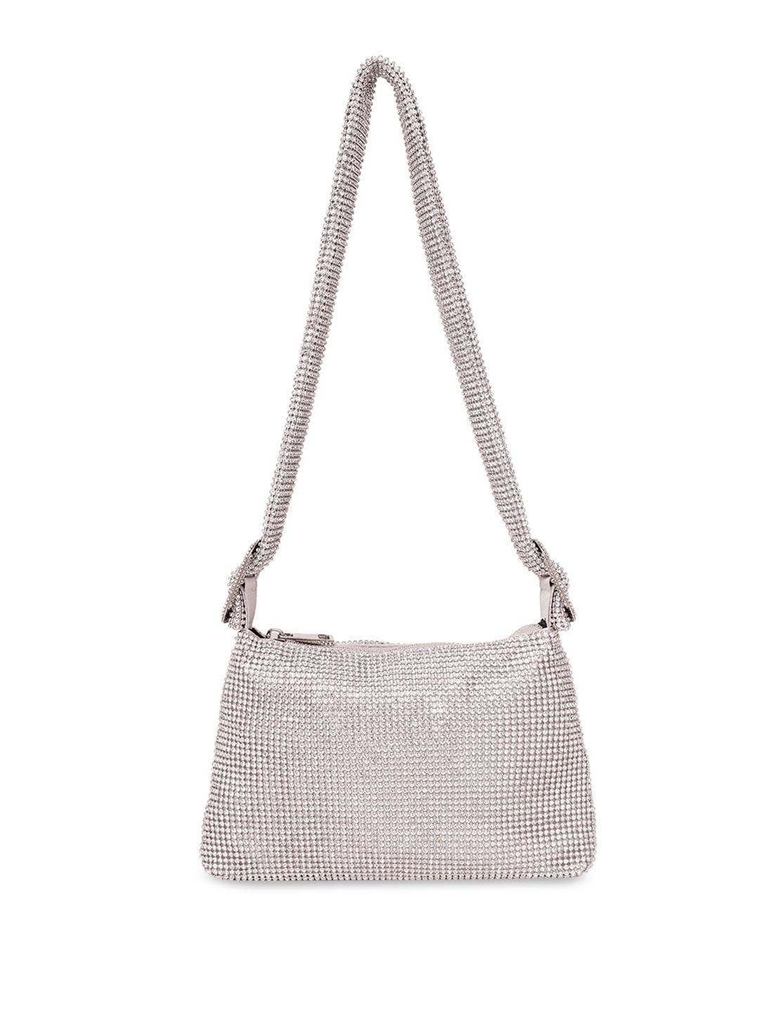 aldo embellished structured shoulder bag