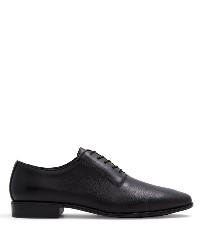 aldo men's biaggoo001 black dress lace up oxford shoes