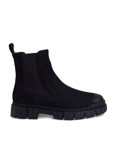 aldo men's black chelsea boots