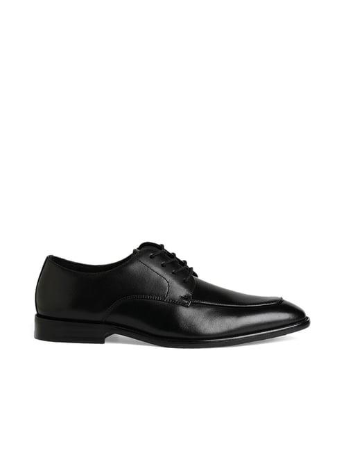 aldo men's black derby shoes
