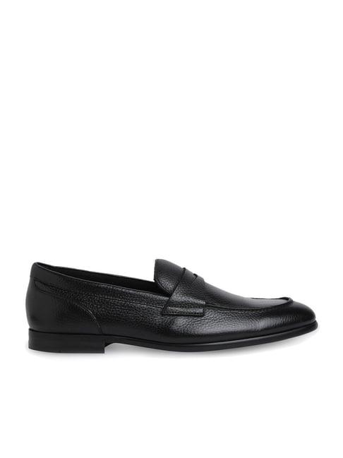 aldo men's black formal loafers