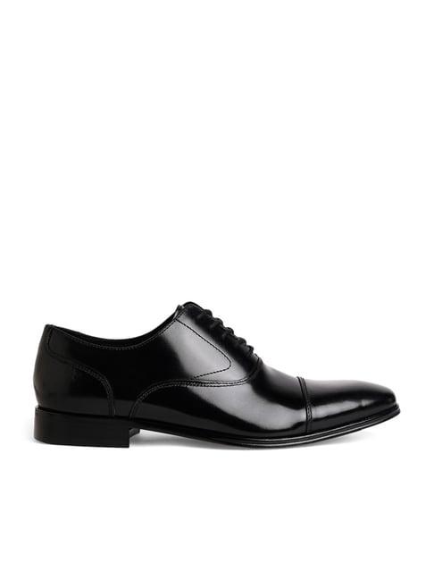 aldo men's black oxford shoes