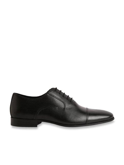 aldo men's black oxford shoes