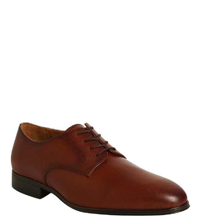 aldo men's broassi220 lace-up brown derby shoes