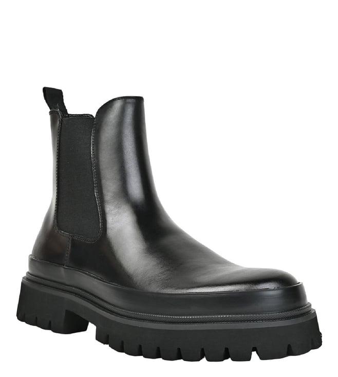 aldo men's chesterfield001 black chelsea boots