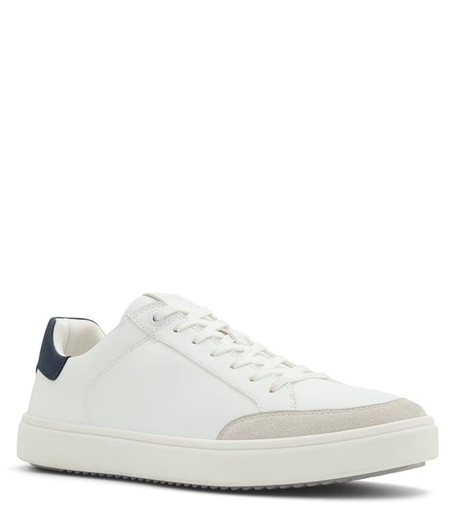 aldo men's courtspec110 other white sneakers