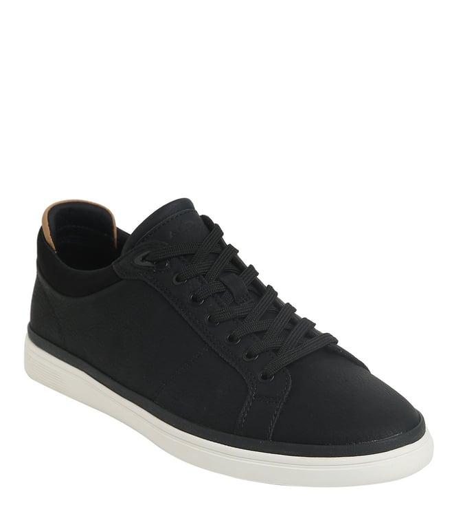 aldo men's finespec001 black sneakers