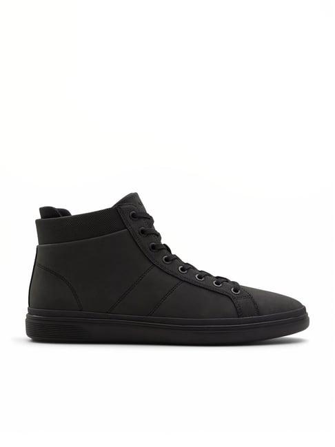 aldo men's montague black ankle high sneakers