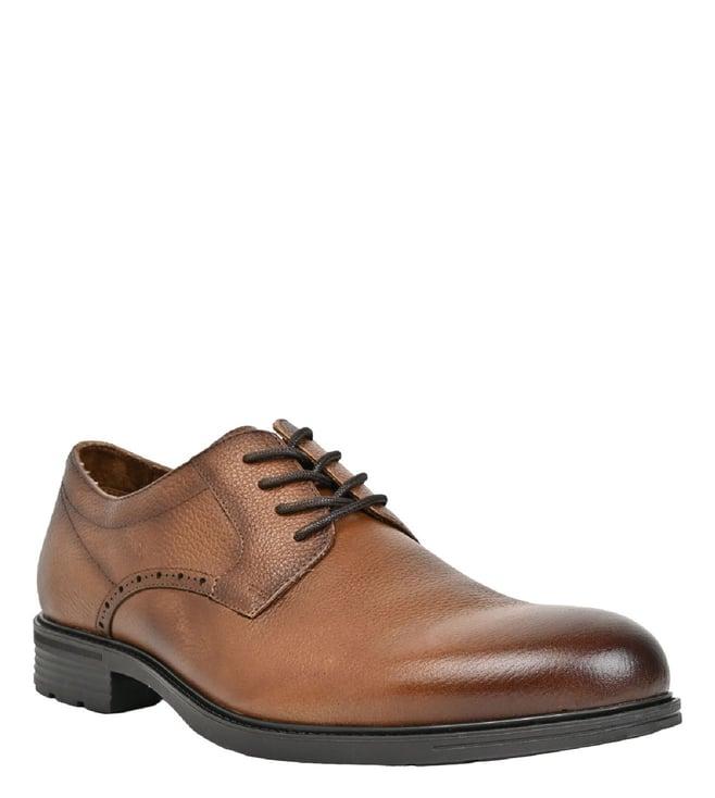 aldo men's nobel240 brown derby shoes