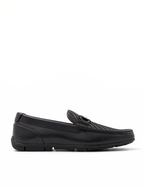 aldo men's orlovoflexx black loafers