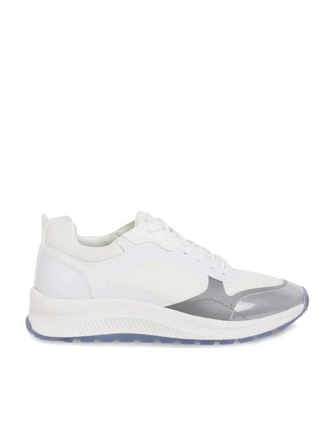 aldo men's pastel white casual sneakers