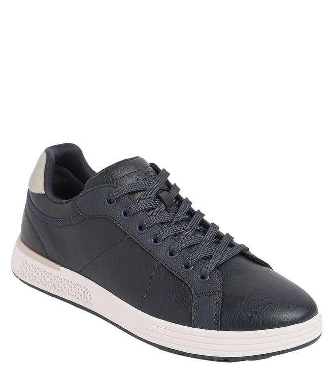 aldo men's polyspec410 navy sneakers