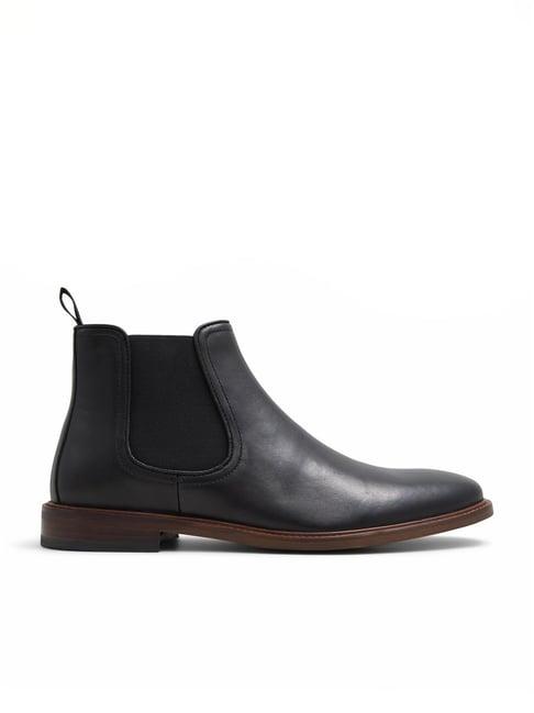 aldo men's shelton black chelsea boots