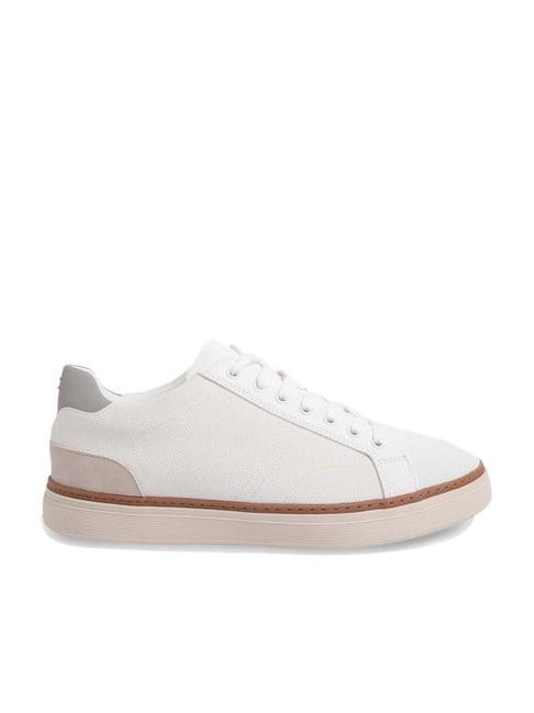 aldo men's white casual sneakers