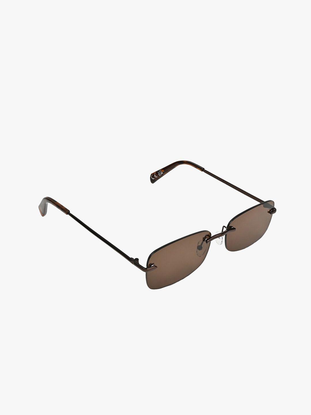 aldo men full rim rectangle sunglasses kerani222