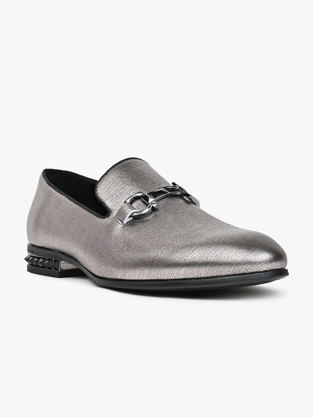 aldo men shimmered horsebit loafers