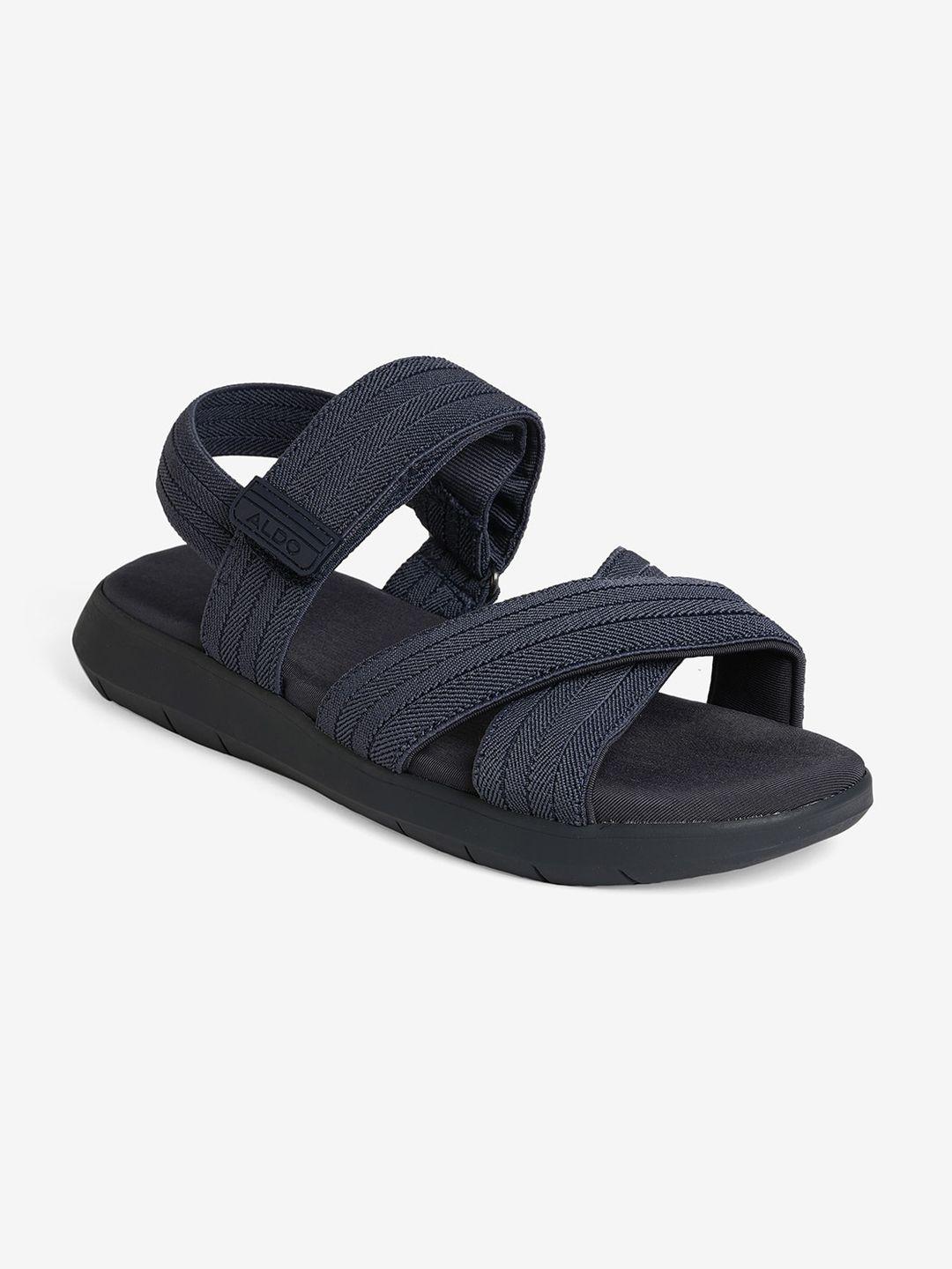 aldo men textured comfort sandals